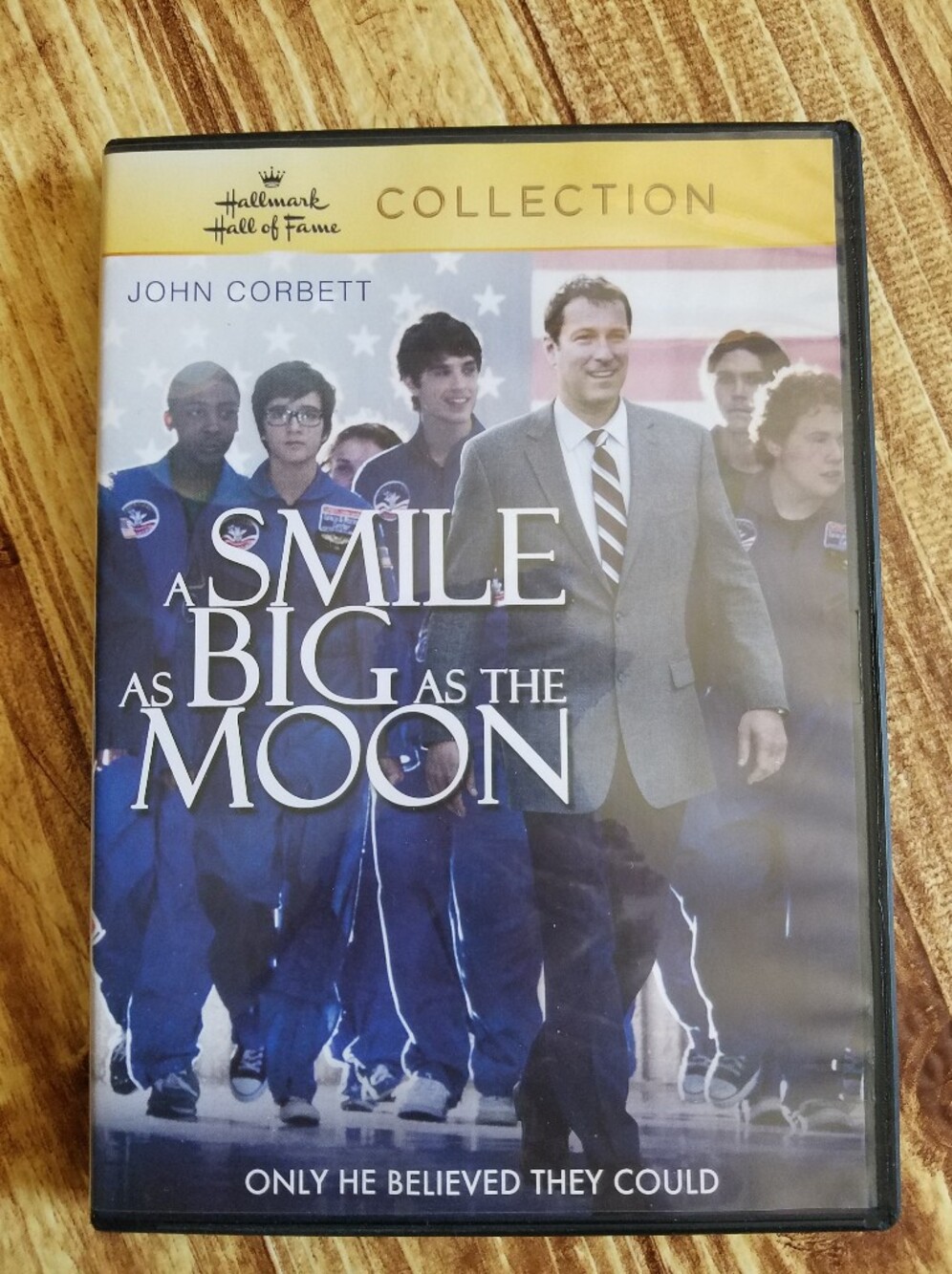 Hallmark DVD A Smile as Big as the Moon John Corbett Movie Hall Of Fame
